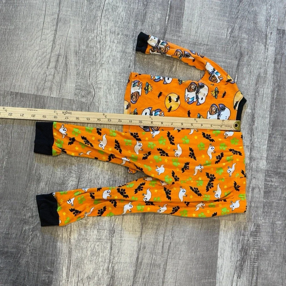 Peanuts Snoppy Pajamas 3T Top, 4T Bottoms Halloween Fall‎ Sleepwear